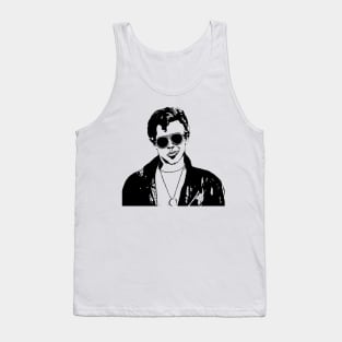 Grease Kenickie Outline Tank Top